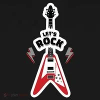 Let's Rock Guitar Bucket Hat thumb 4