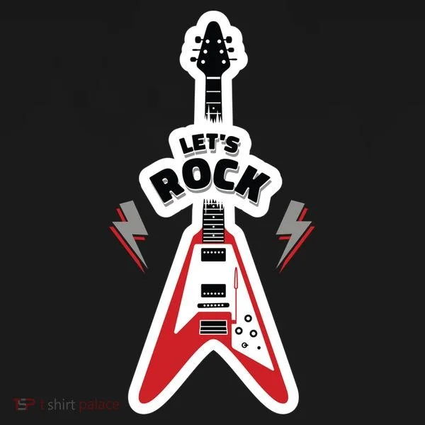 Let's Rock Guitar Bucket Hat
