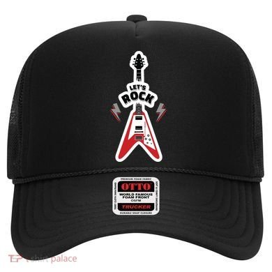 Let's Rock Guitar Hat