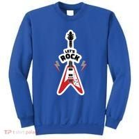 Let's Rock Guitar Sweatshirt thumb 0