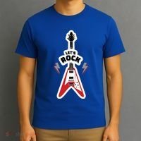 Let's Rock Guitar T-Shirt thumb 3