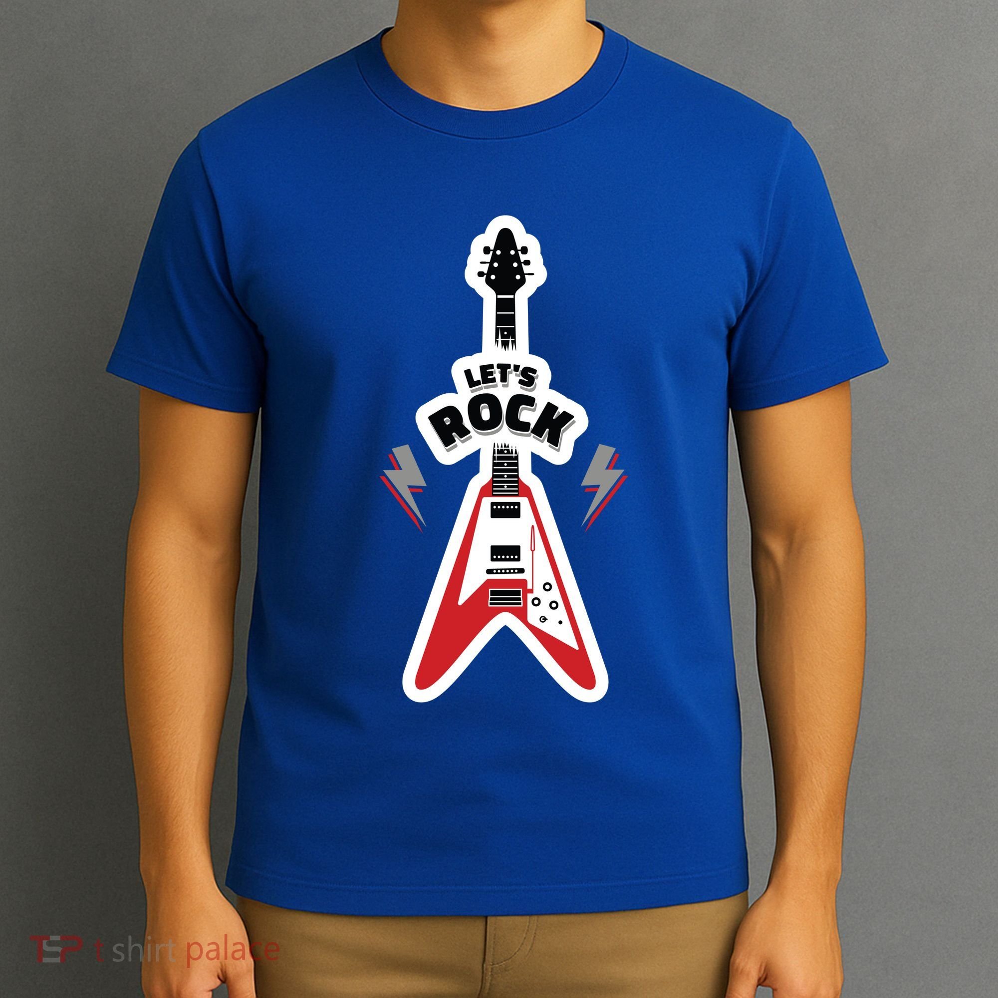 Let's Rock Guitar T-Shirt