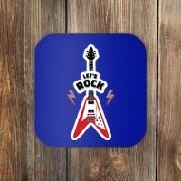 Let's Rock Guitar Coaster thumb 0