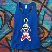 Let's Rock Guitar Women's Tank Top thumb 3