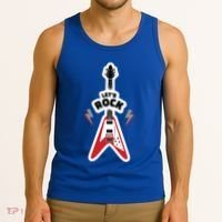 Let's Rock Guitar Tank Top thumb 3