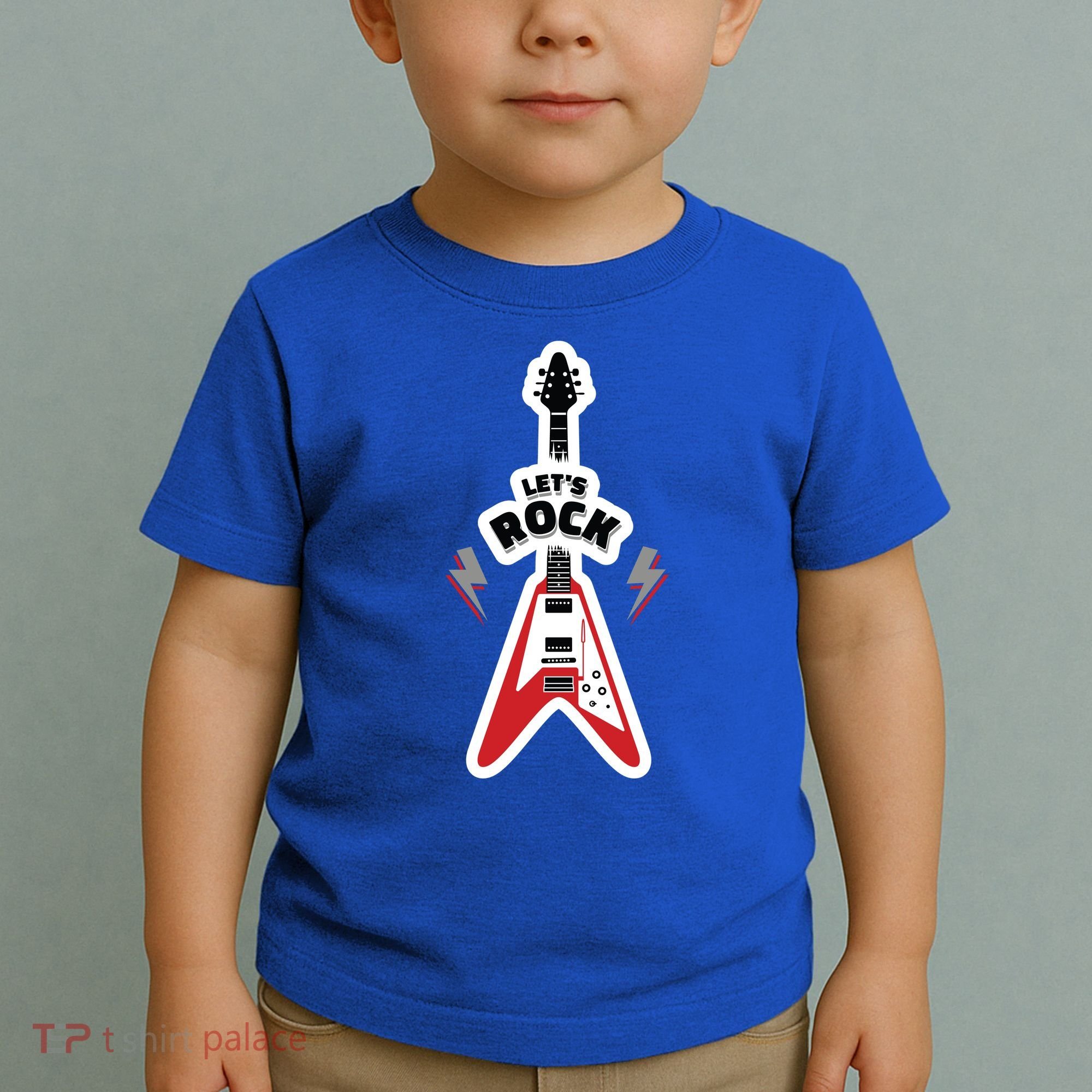 Let's Rock Guitar Toddler T-Shirt