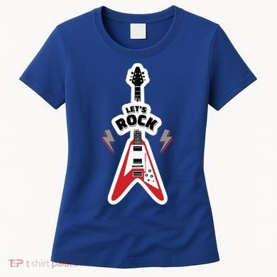 Let's Rock Guitar Women's T-Shirt