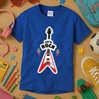 Let's Rock Guitar Kids T-Shirt thumb 3