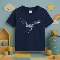 Let's Settle This Like Adults Toddler T-Shirt thumb 3
