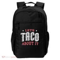 Lets Taco About It Backpack thumb 0