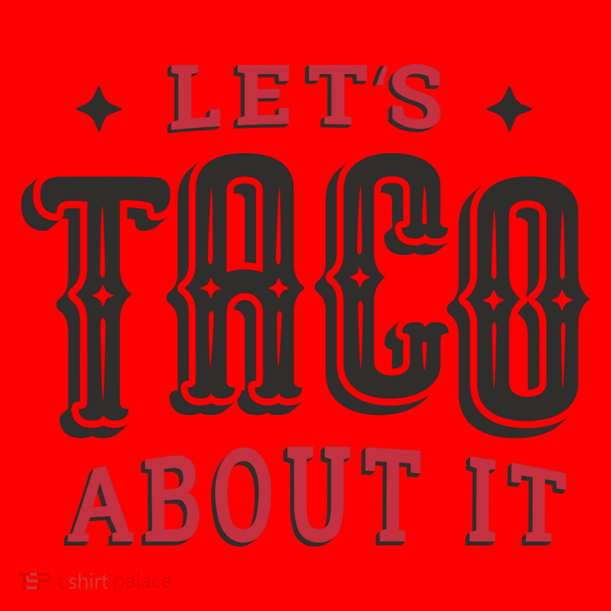 Lets Taco About It Santa Hat