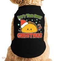 Let's Taco Bout Cute Funny Christmas Doggie Tank thumb 0