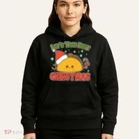 Let's Taco Bout Cute Funny Christmas Hoodie thumb 5
