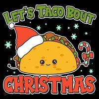Let's Taco Bout Cute Funny Christmas Women's Hoodie thumb 2