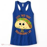 Let's Taco Bout How Awesome I Am Women's Tank Top thumb 0