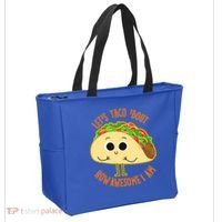 Let's Taco Bout How Awesome I Am Tote Bag thumb 2