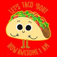 Let's Taco Bout How Awesome I Am Santa Hat thumb 1