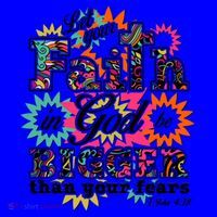 Let's Your Faith in God be Bigger Than You Fears 1 John 4:18 Coffee Mug thumb 5