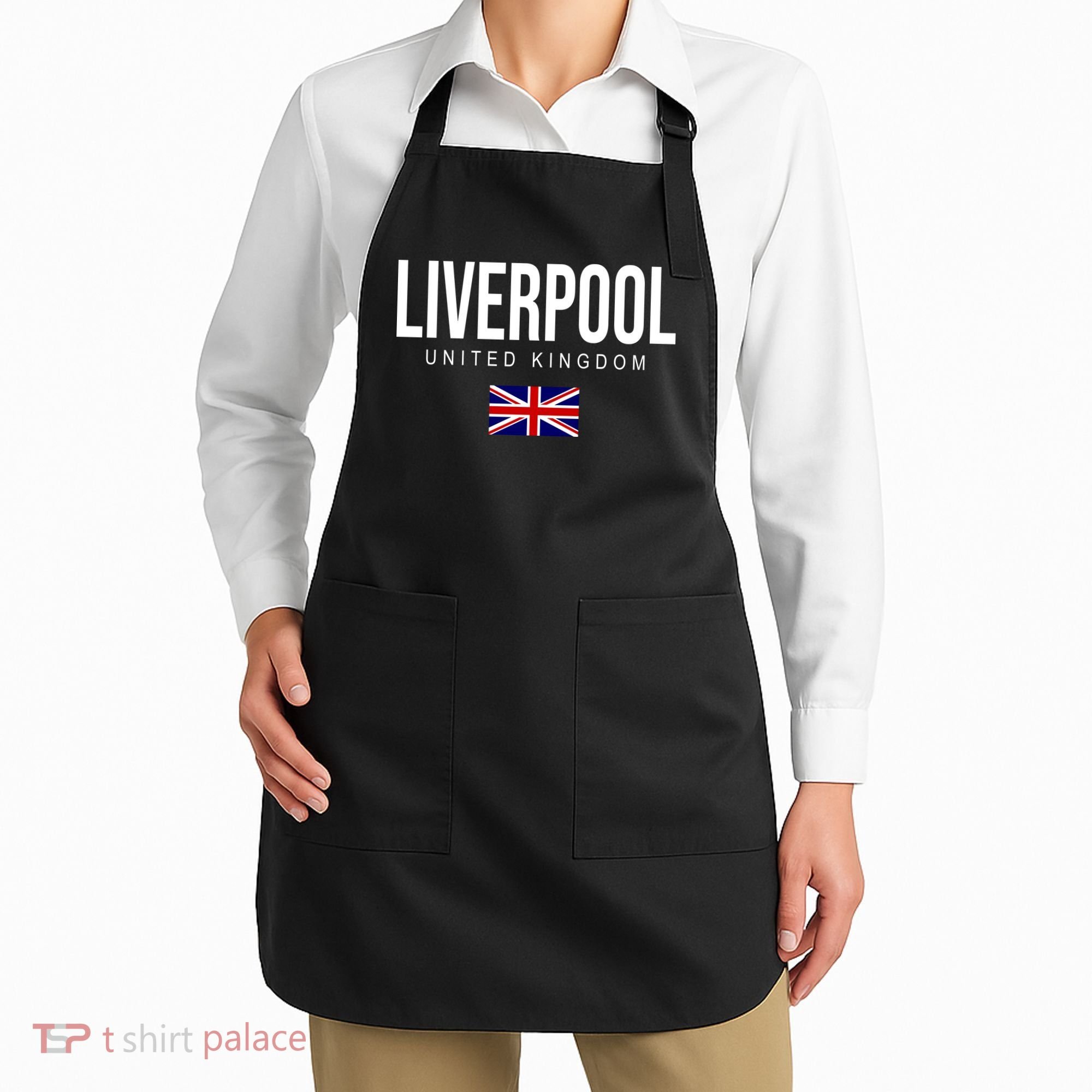 Liverpool England United Kingdom Apron