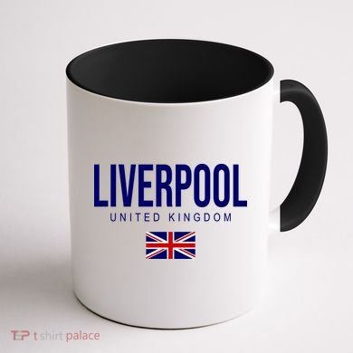 Liverpool England United Kingdom Coffee Mug back