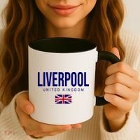 Liverpool England United Kingdom Coffee Mug thumb 3