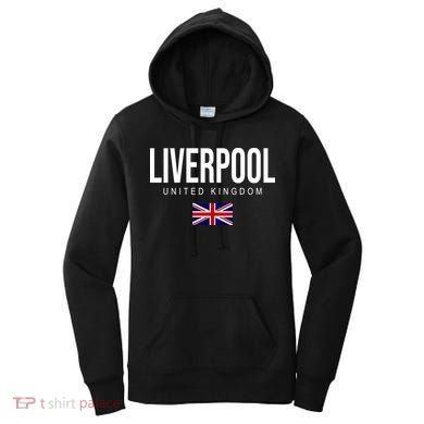 Liverpool England United Kingdom Women's Hoodie