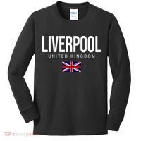 Liverpool England United Kingdom Kids Long Sleeve Shirt thumb 0
