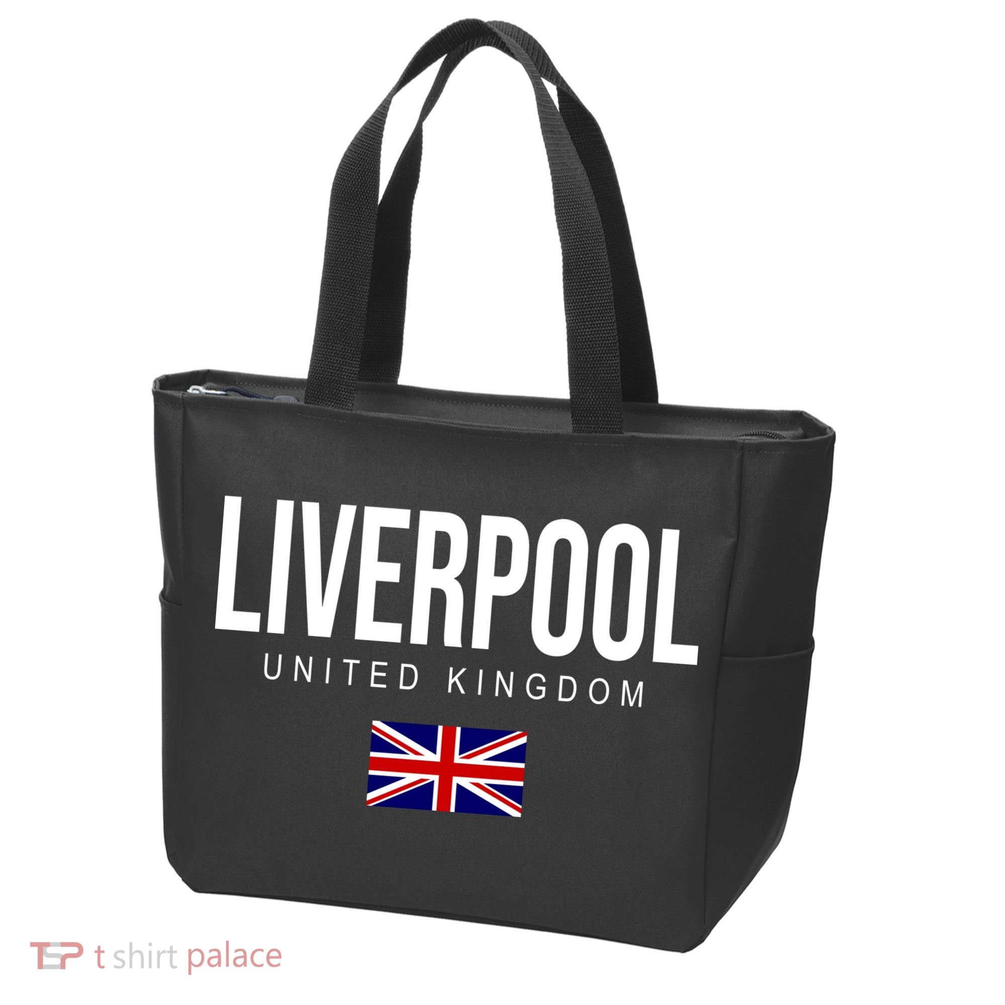 Liverpool England United Kingdom Tote Bag