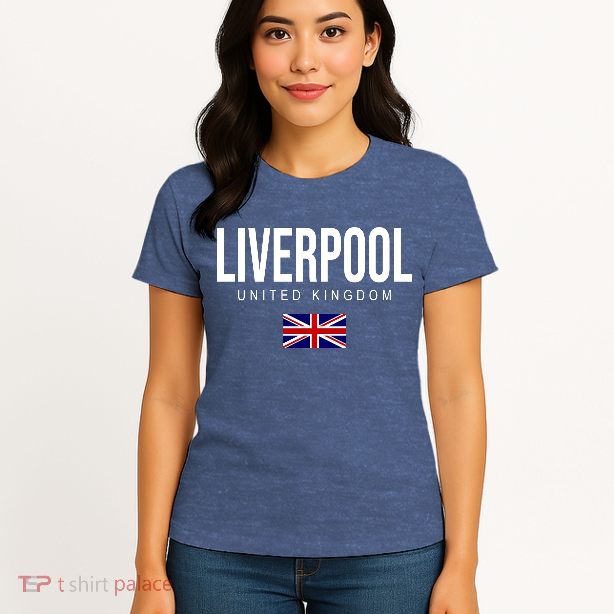 Liverpool England United Kingdom Women's T-Shirt