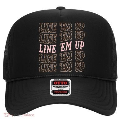 Line 'Em Up Retro Country's Slogan Hat