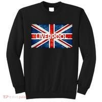 Liverpool England UK Flag . And Souvenir Sweatshirt thumb 0