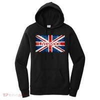 Liverpool England UK Flag . And Souvenir Women's Hoodie thumb 0