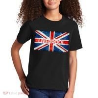 Liverpool England UK Flag . And Souvenir Kids T-Shirt thumb 2