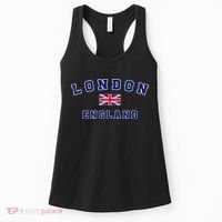 London England United Kingdom Flag UK Flags Men Women Gift Women's Tank Top thumb 0