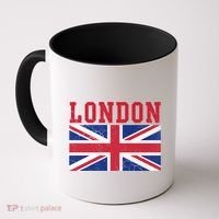 London England Union Jack United Kingdom British Flag Funny Gift Coffee Mug thumb 0