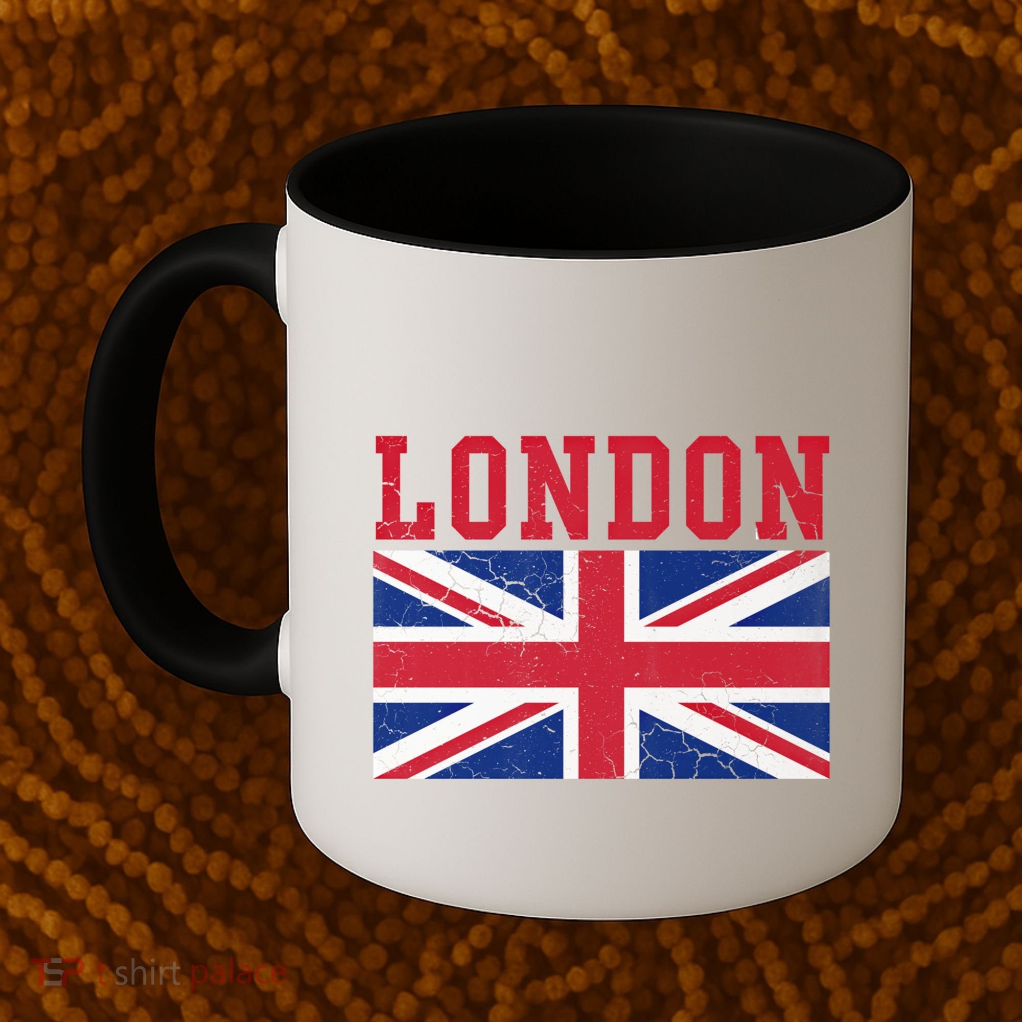 London England Union Jack United Kingdom British Flag Funny Gift Coffee Mug