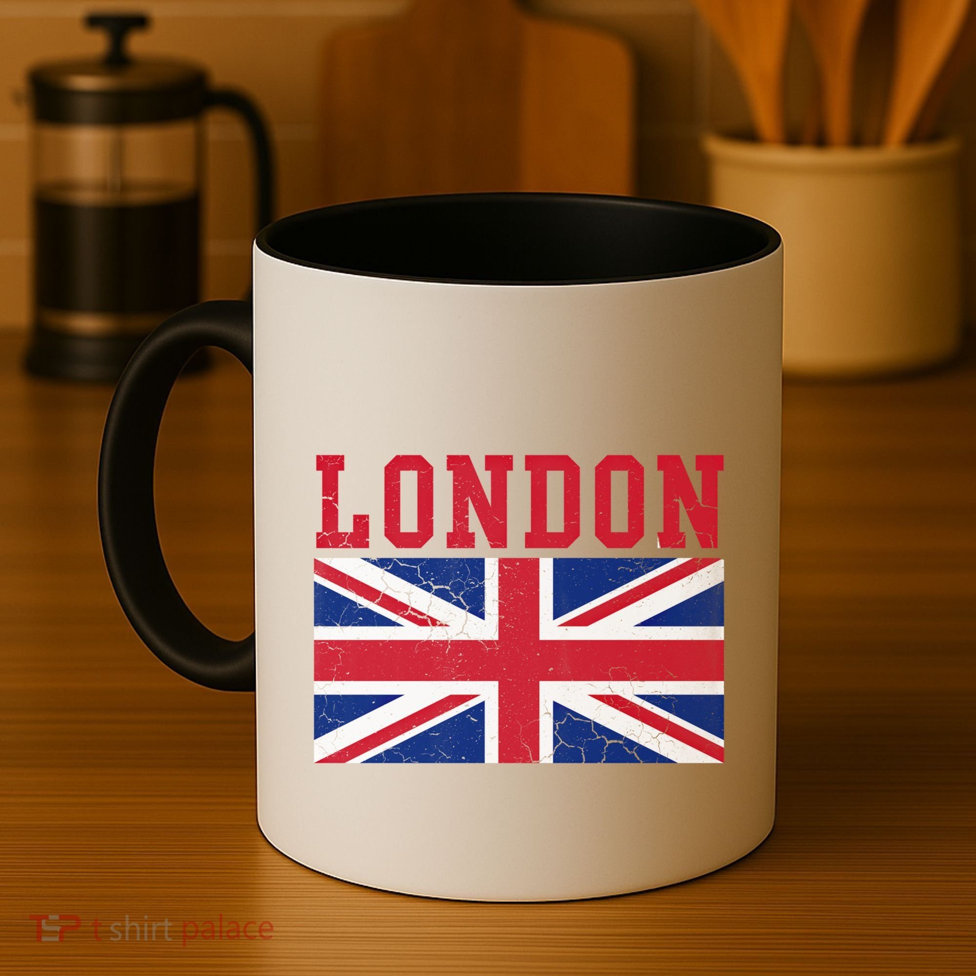 London England Union Jack United Kingdom British Flag Funny Gift Coffee Mug