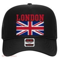 London England Union Jack United Kingdom British Flag Funny Gift Hat thumb 0