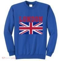 London England Union Jack United Kingdom British Flag Funny Gift Sweatshirt thumb 0