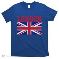 London England Union Jack United Kingdom British Flag Funny Gift T-Shirt thumb 0