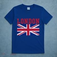 London England Union Jack United Kingdom British Flag Funny Gift T-Shirt thumb 5