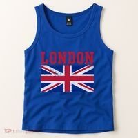 London England Union Jack United Kingdom British Flag Funny Gift Tank Top thumb 2