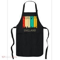 Liverpool England United Kingdom Retro City Skyline Apron thumb 0