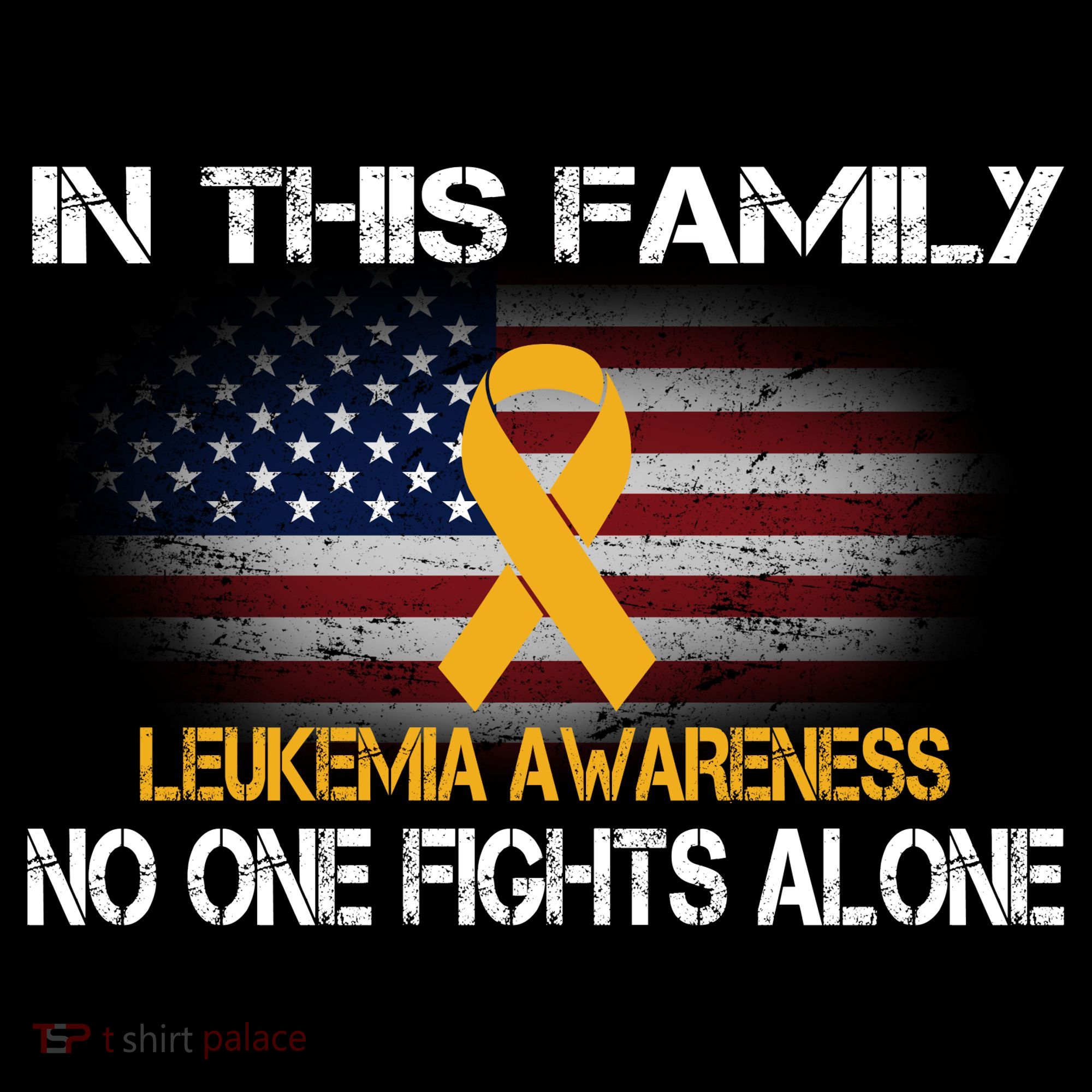 Leukemia No One Fights Alone Hoodie