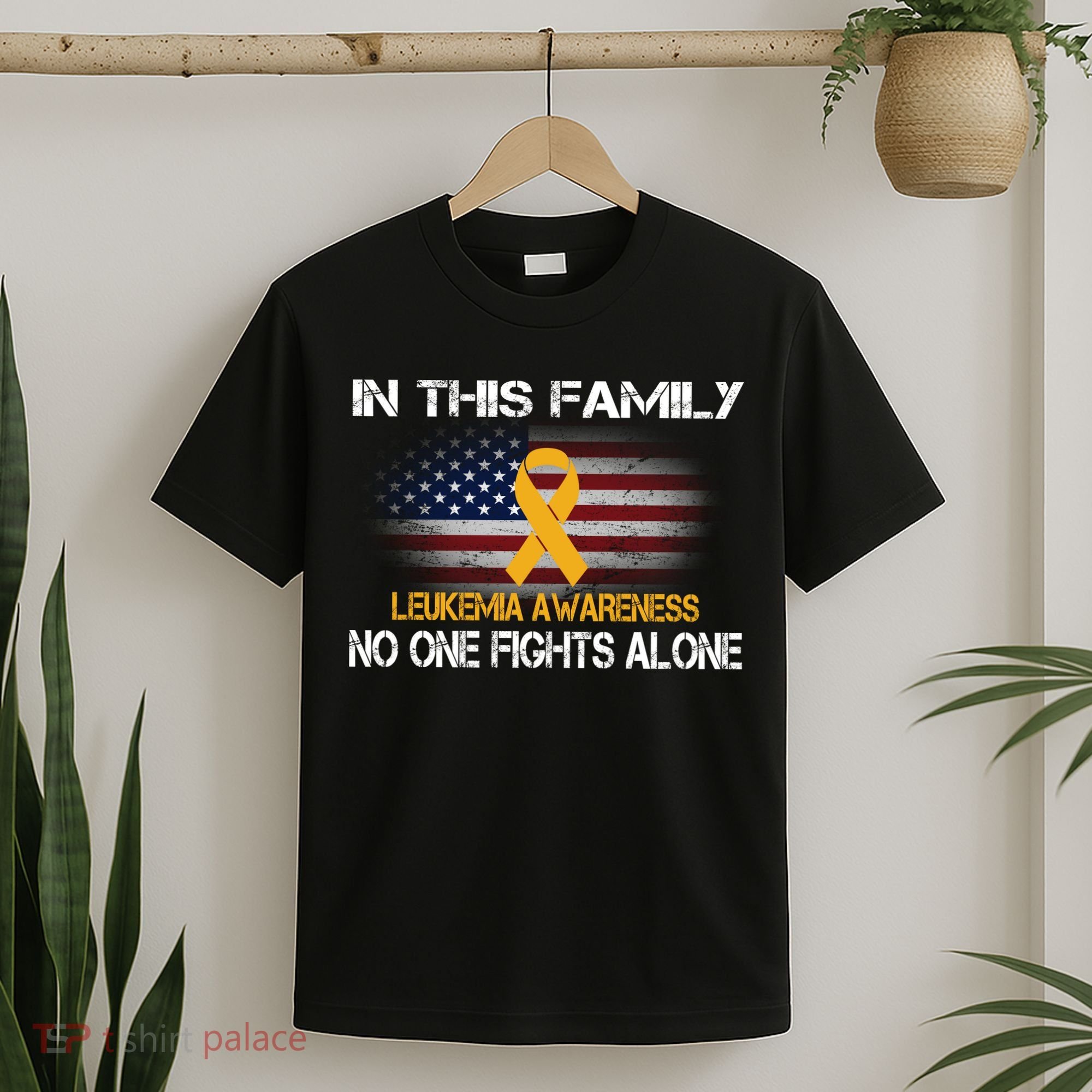 Leukemia No One Fights Alone T-Shirt