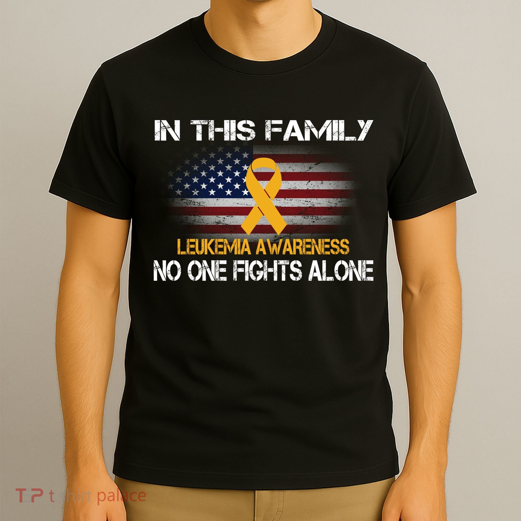 Leukemia No One Fights Alone T-Shirt