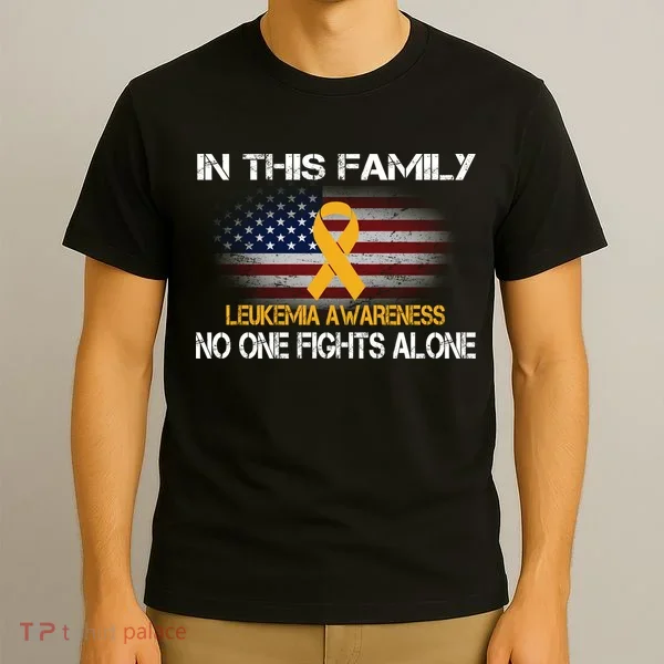 Leukemia No One Fights Alone T-Shirt