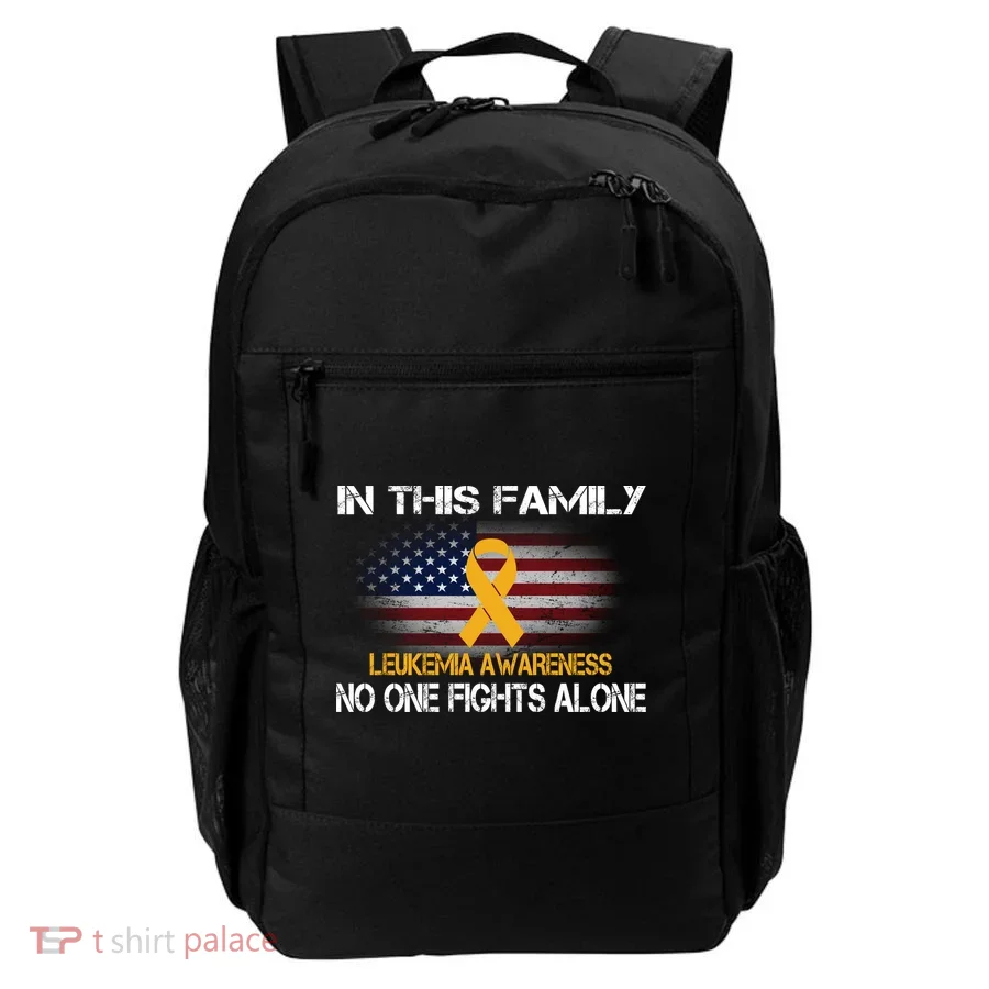 Leukemia No One Fights Alone Backpack