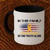 Leukemia No One Fights Alone Coffee Mug thumb 2