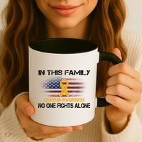 Leukemia No One Fights Alone Coffee Mug thumb 3